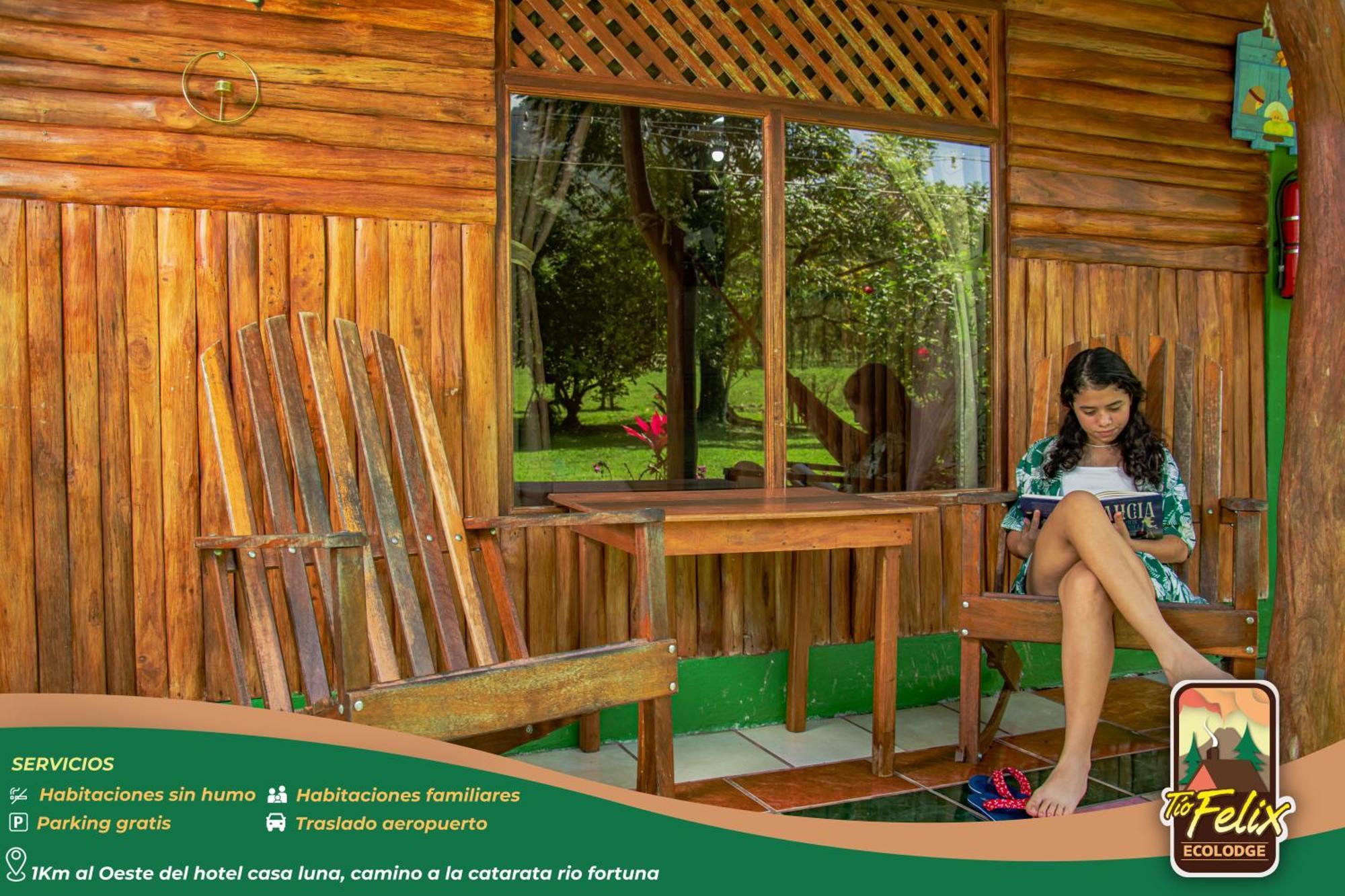 Tio Felix Eco Lodge La Fortuna Bagian luar foto