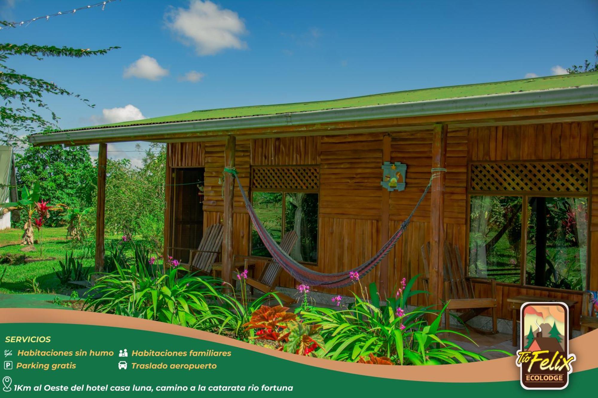 Tio Felix Eco Lodge La Fortuna Bagian luar foto