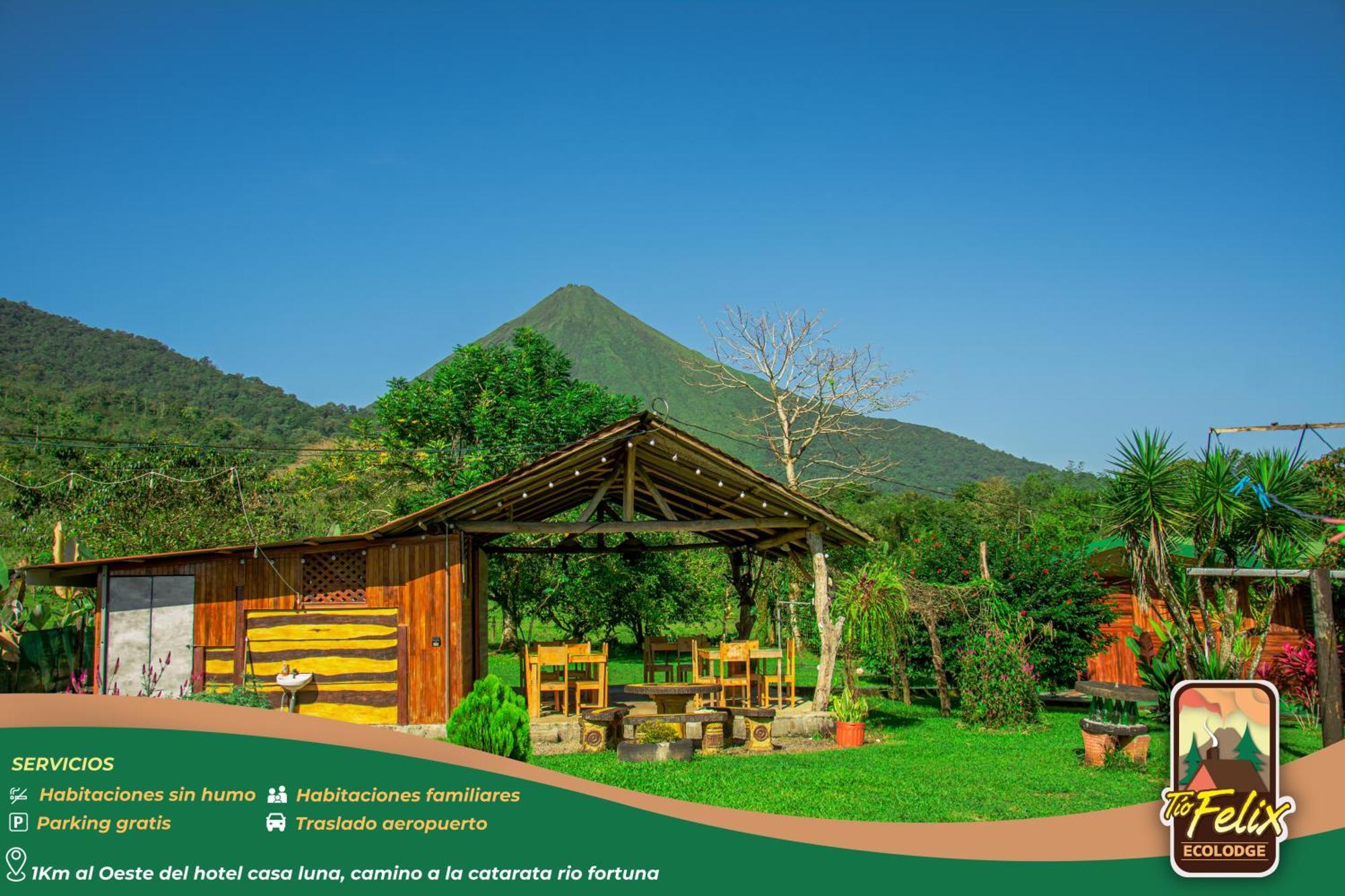 Tio Felix Eco Lodge La Fortuna Bagian luar foto
