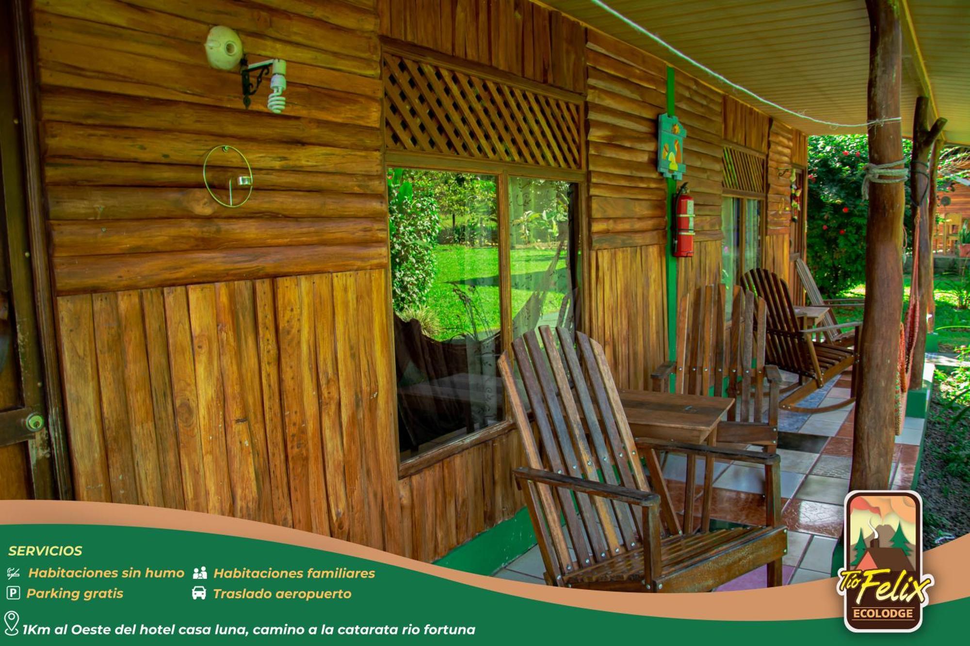 Tio Felix Eco Lodge La Fortuna Bagian luar foto